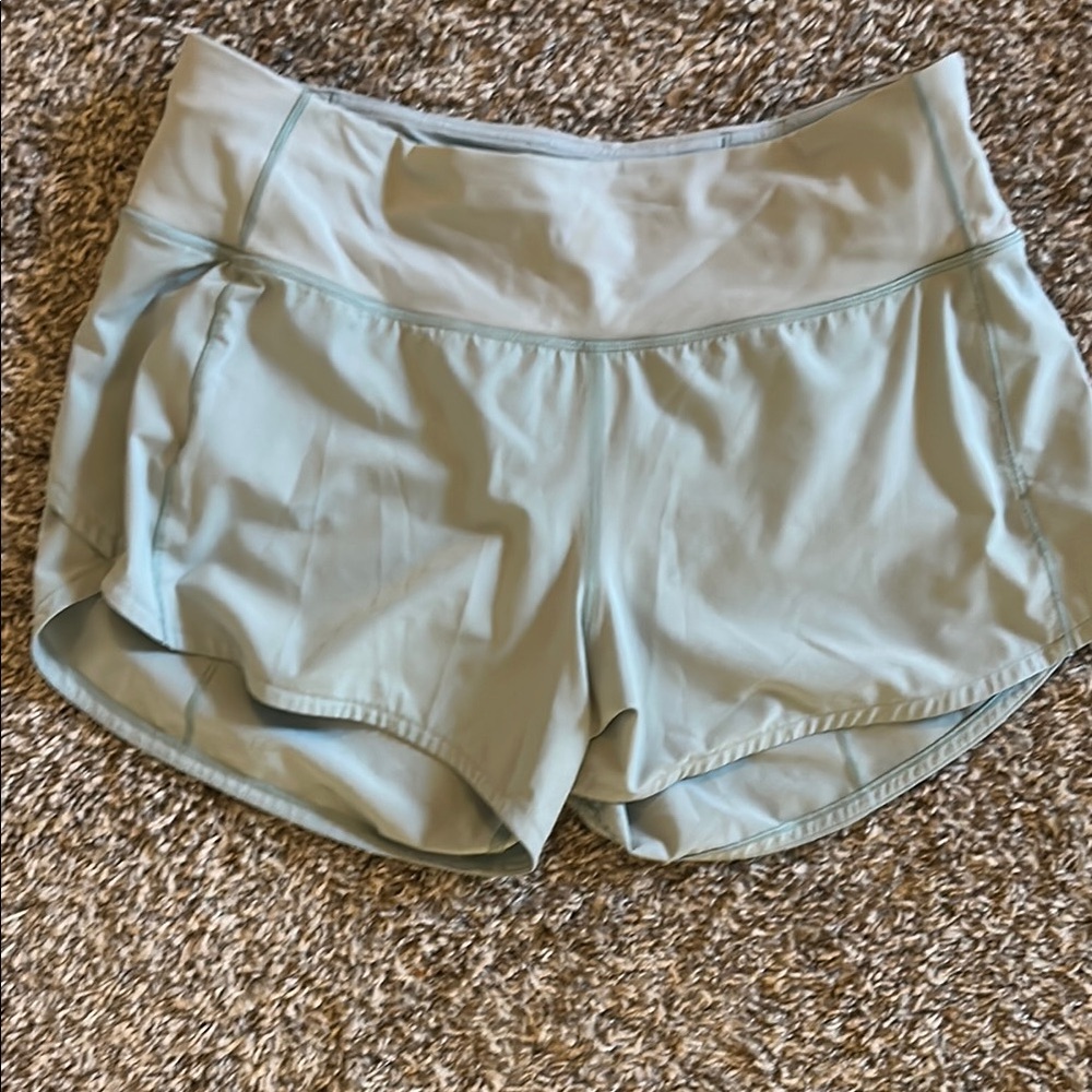 Women's Light Green Shorts